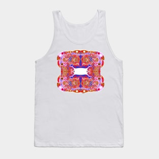 astronaut madness in ecopop travel and living mexican codex Tank Top